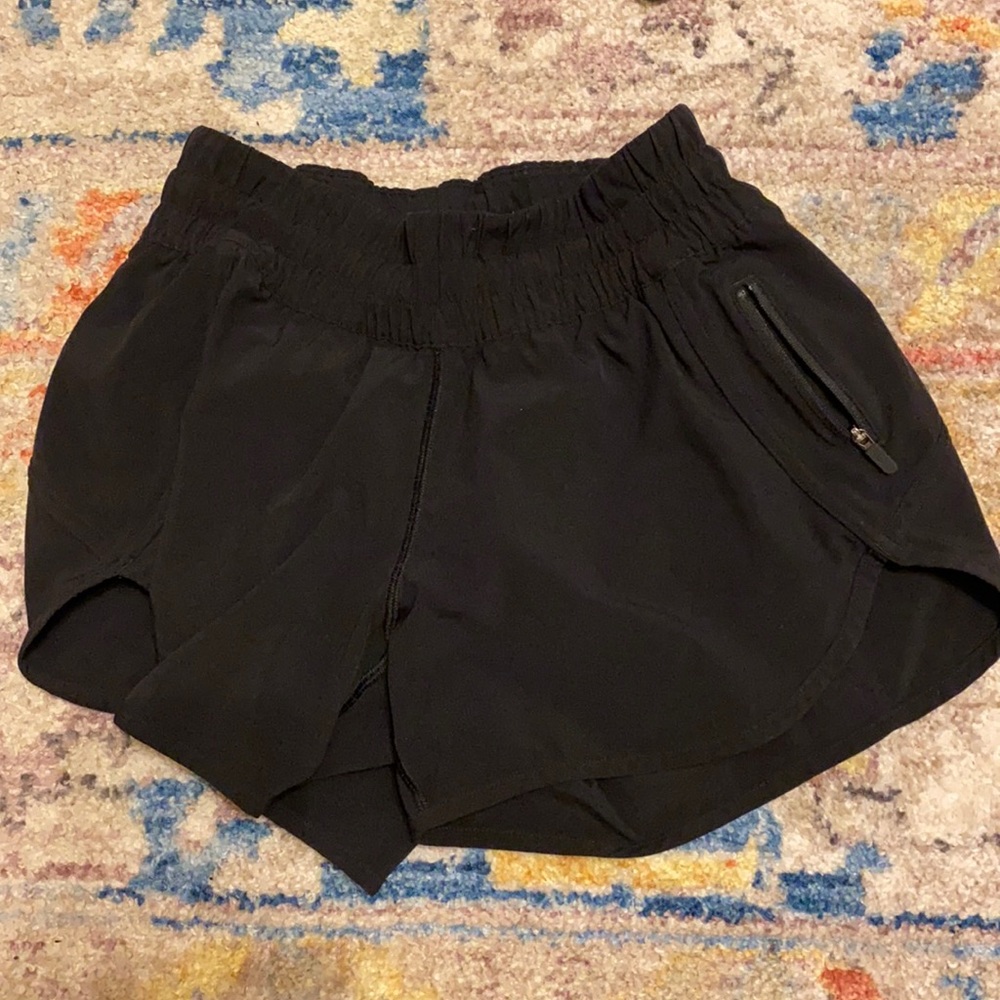 Lululemon black shorts - size 6